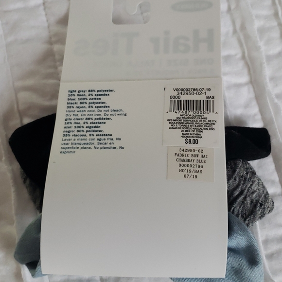 3 Bow hair ties - Picture 2 of 4